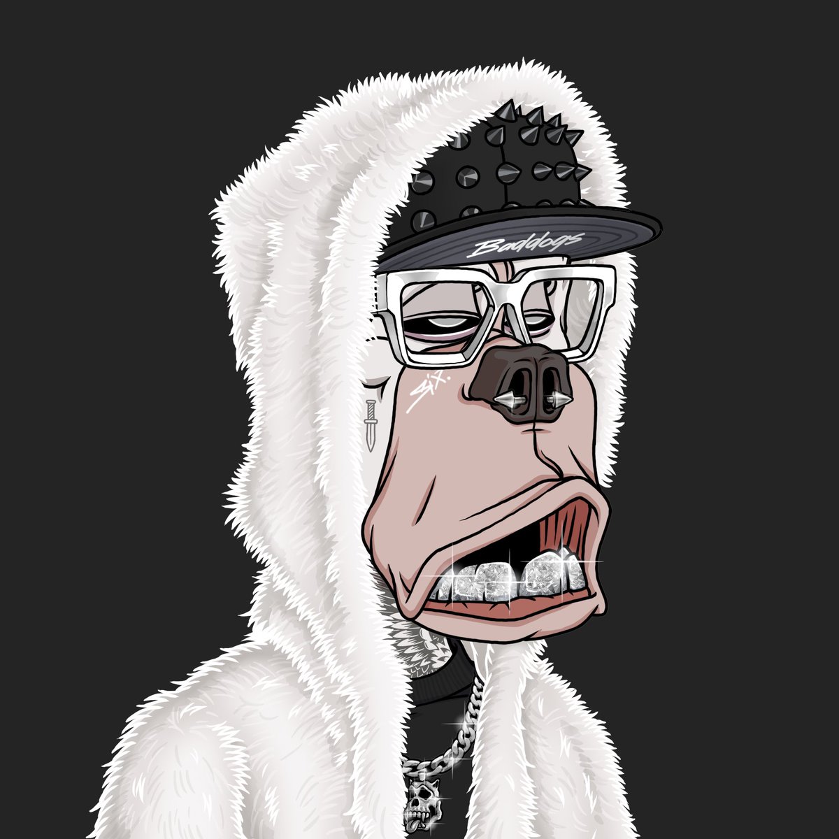 RocketAce86's tweet photo. I mean come on.. how could u fade or deny what @BadDogsCompany is doing with this art? Discord has alot happening with games and fun chats #888BadDogs 💯 🔥 #NFTCommmunity #FadeResponsibly https://t.co/Lnv0vNG83o