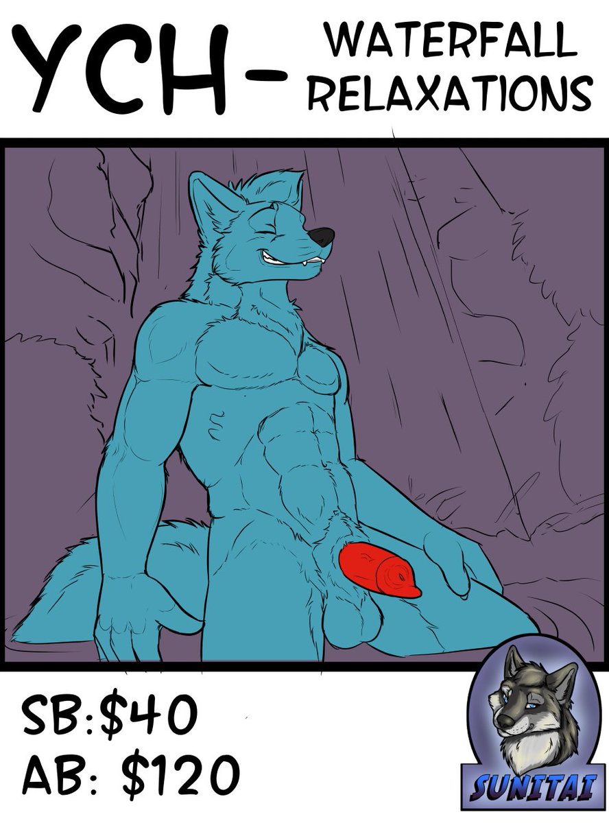 Two new YCH's posted that end Thursday night at 10:00 pm EST.

Werewolf YCH: furaffinity.net/view/53925379/
Waterfall YCH:furaffinity.net/view/53925399/