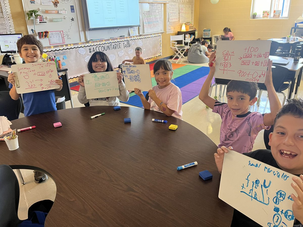 Adaniacsolis's tweet photo. Not sure what I love more, seeing my students engaged in math stations or seeing my students be the teacher and lead math small groups! @NISDEllison @NISDElemCI #mathisourjam ✖️➗➕🟰🐝 https://t.co/ZImN6azUBe