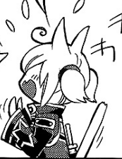 DRAG0TAMER's tweet photo. ⠀⠀⠀

  It almost felt like she stunned. Looking at the dagger almost made her want to cry. She took a deep breath before leaping onto the other with a hug.

“T—thank you Rika!”

⠀⠀⠀ https://t.co/nie7yhuwFF