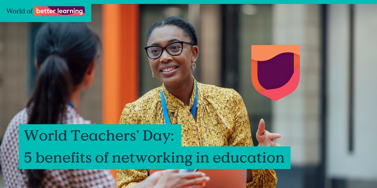 Did you know today is #WorldTeachersDay ?

To mark the occasion, here's a blog by Gerald Nikolai Smith, that looks at 5 ways networking can benefit you as a teacher.

bit.ly/3ZJmdFZ