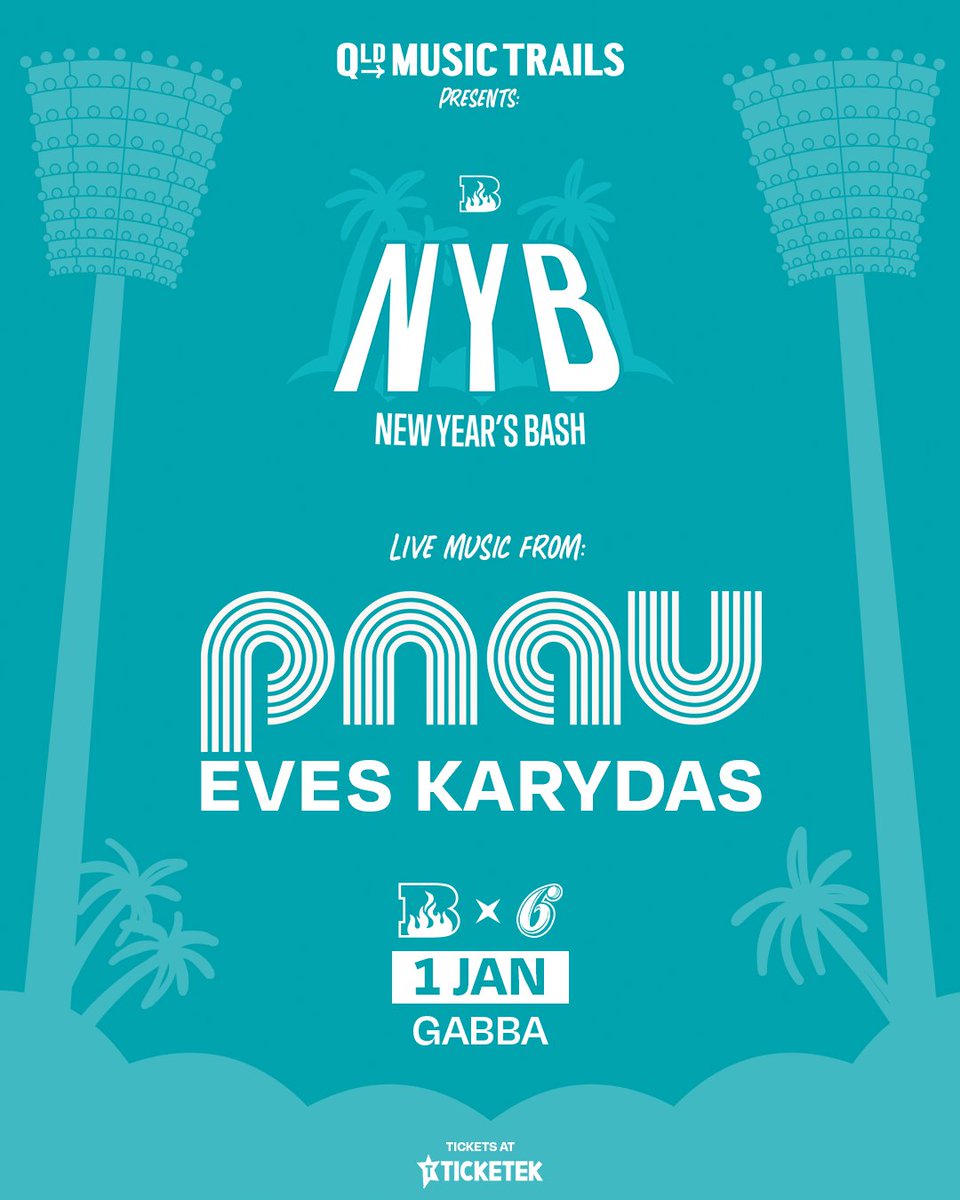 New Year's Bash is going to 𝗚𝗢 𝗕𝗔𝗡𝗚!💥

Introducing the lineup for NYB, featuring <a href="/pnau/">PNAU</a>  &amp; <a href="/eveskarydas/">Eves Karydas</a>  🪩🎶

All the details 🎟️👉 brisbaneheat.com.au/new-years-bash

#BringTheHEAT #BBL13