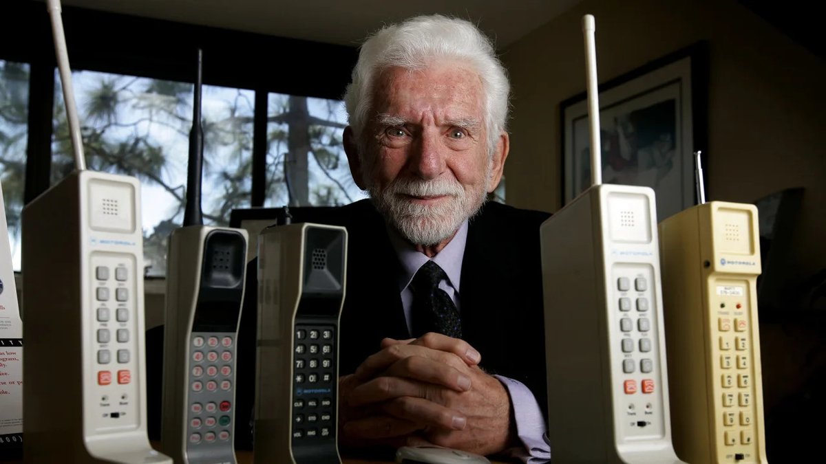 sonyira2's tweet photo. 50 years ago, he made the first cell phone call
By Jennifer Korn https://t.co/on7fZOTRg6