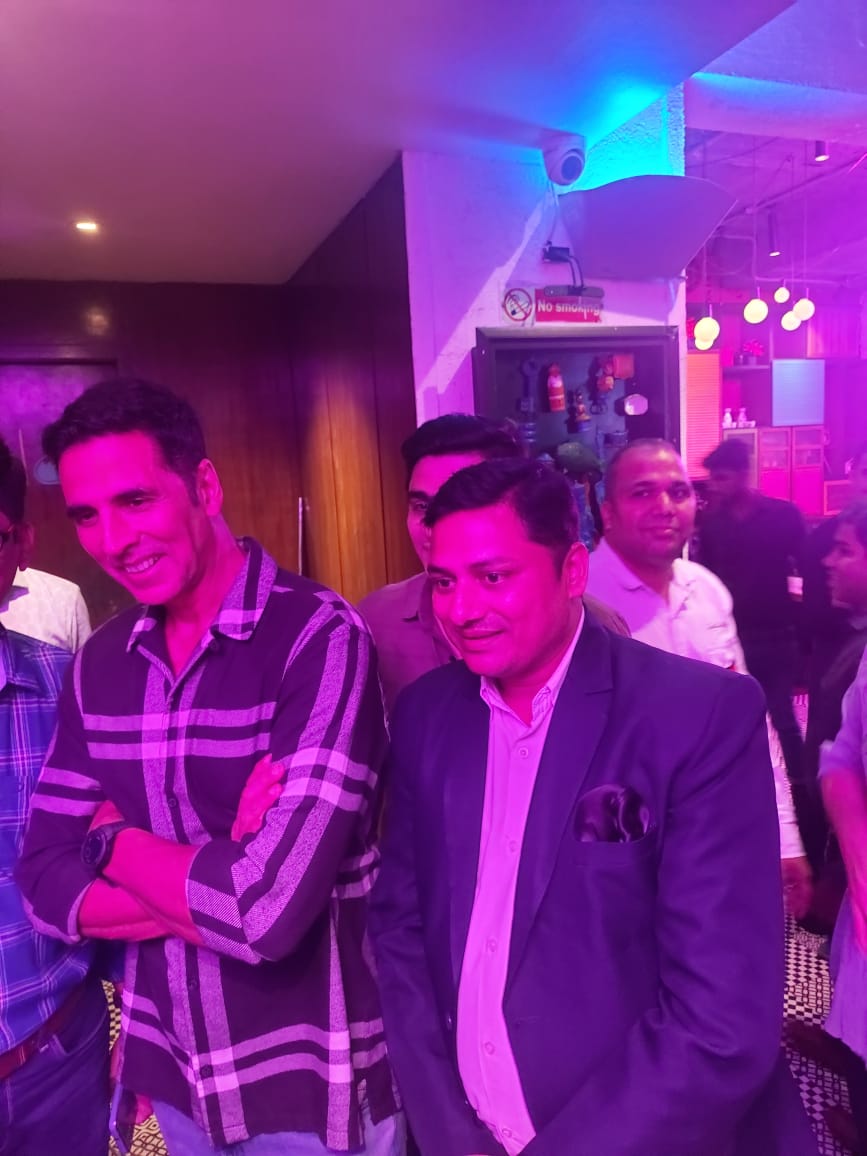 __rajasahab's tweet photo. Great meet with Actor and Film Producer Akshay Kumar ji https://t.co/K4VTCScs9C