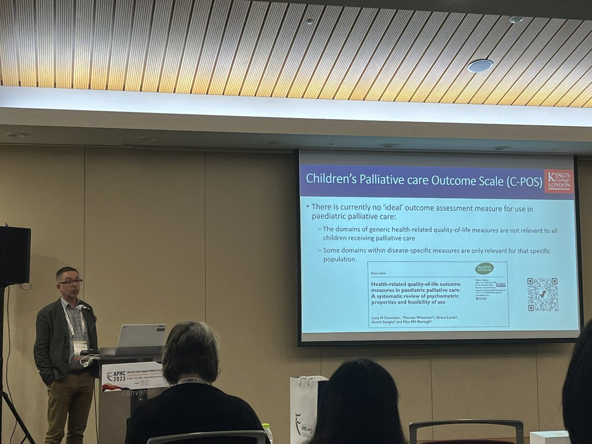 Professor <a href="/RHardingCSI/">RichardHarding</a> is presenting pediatric palliative care at APHC 2023 

#APHC2023