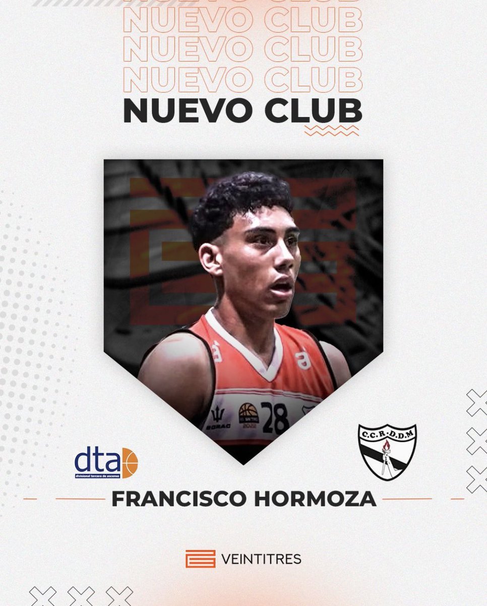 📍DTA 🏀🇺🇾 

Francisco Hormoza ✍🏻 firma con | signs with <a href="/MaronasDefe/">Defensores De Maroñas</a> 

Felicitaciones Francisco 💪🏻

#JugaConNosotros