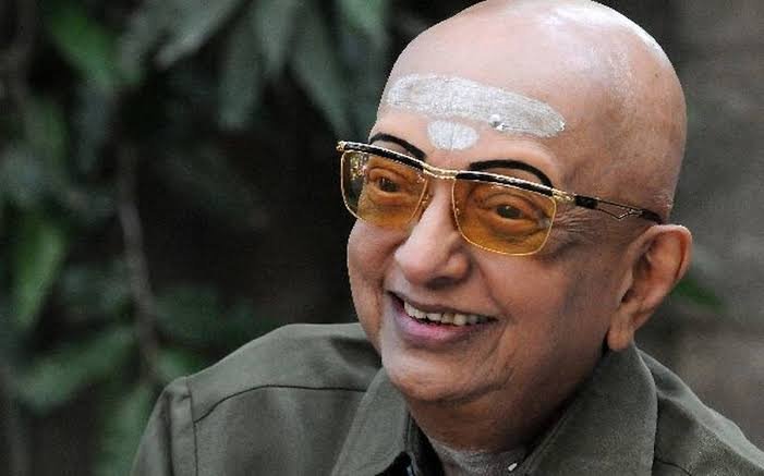 labstamil's tweet photo. Happy Birthday Cho Ramaswamy, the deergadarshi who was one of the earliest voices to exalt NaMo as the PM candidate! 

"I am a man in search of an identity. Because, when I am with lawyers, I am seen as an actor, Among actors, I am seen as a Journalist. Among Journalists, I am seen as a politician. With politicians, I am seen as a writer.
 I fit in nowhere"

- Cho Ramaswamy (5 Oct 1934 -  2016)
