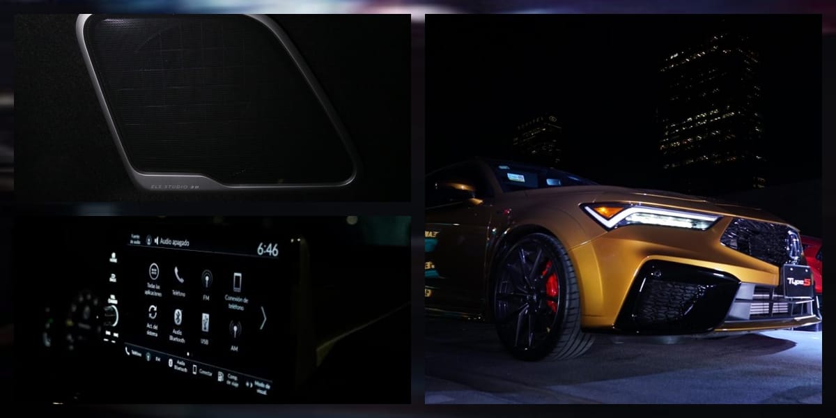 Acura_Mexico's tweet image. El lujo de #IntegraTypeS te envolverá disfrutando de tu música favorita a todo volumen con sus 16 bocinas ELS 3D Audio Signature Edition®️.