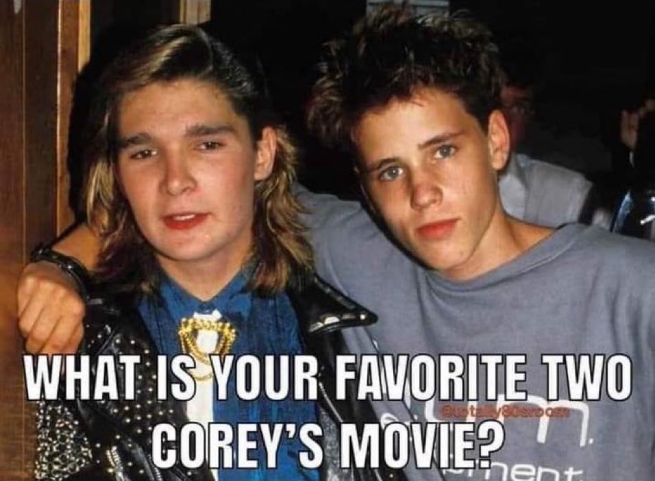 Corey_Feldman's tweet photo. I HAV SOME TERRIBLY SAD NEWS....I AM REALLY TORN UP OVER THIS.....THE JACKET IM WEARING IN THIS PIC WAS BOUGHT BY MYSELF W HAIM 4 THE POSTER SHOOT 4 DREAM A LITTLE DREAM! I HAV WORN IT @ EVERY CONCERT SINCE, UNTIL 2NITE! AS IT WAS STOLEN FROM BACKSTAGE @ MY SHOW ON SUN IN NJ! https://t.co/X7KO5qceOJ