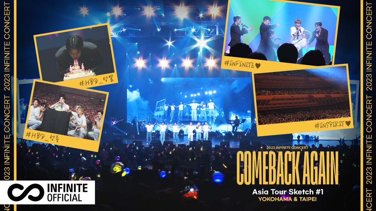 IFNT_Official_'s tweet photo. [VIDEO]
　
[Behind Film] 2023 INFINITE(인피니트) Concert ‘COMEBACK AGAIN’ 아시아 투어 스케치 #1
🔗https://t.co/uUJKNgnAc2
　
#인피니트 #INFINITE
#CONCERT #COMEBACK_AGAIN https://t.co/GhYSr9hgHX