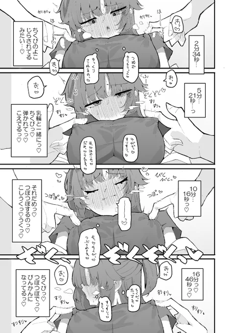 かりかりしてる時間数えててね 