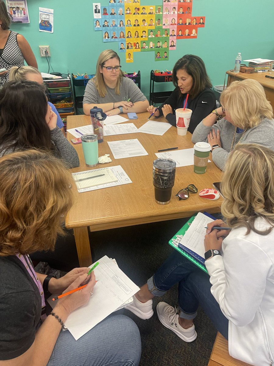 EGruntman5's tweet image. SPE teachers learning from each other and Sheri Kulpa at our faculty meeting. #plcinaction #tier1instruction #highleveragestrategies #learnbydoing