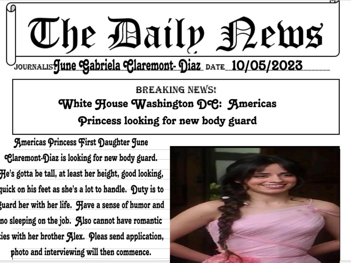 JuneFDOUS's tweet image. My first article and it made headlines even though it was just a want ad… the Daily News had to make it sound like I was royalty or something.