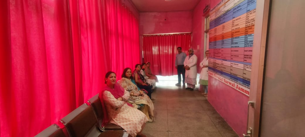 Pink Zone created for Mother and Child care at Government Hospital Sarwal Jammu. @AmritMahotsav @diprjk @jkmediasocial