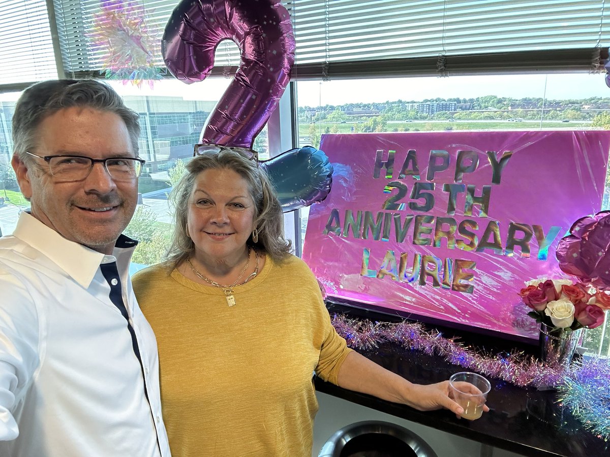 25 years of this girl rocking it for <a href="/hendersonengs/">Henderson Engineers</a>!  Thank you Laurie Plimpton for the positive impact you have had on so many. #hendersonfamily