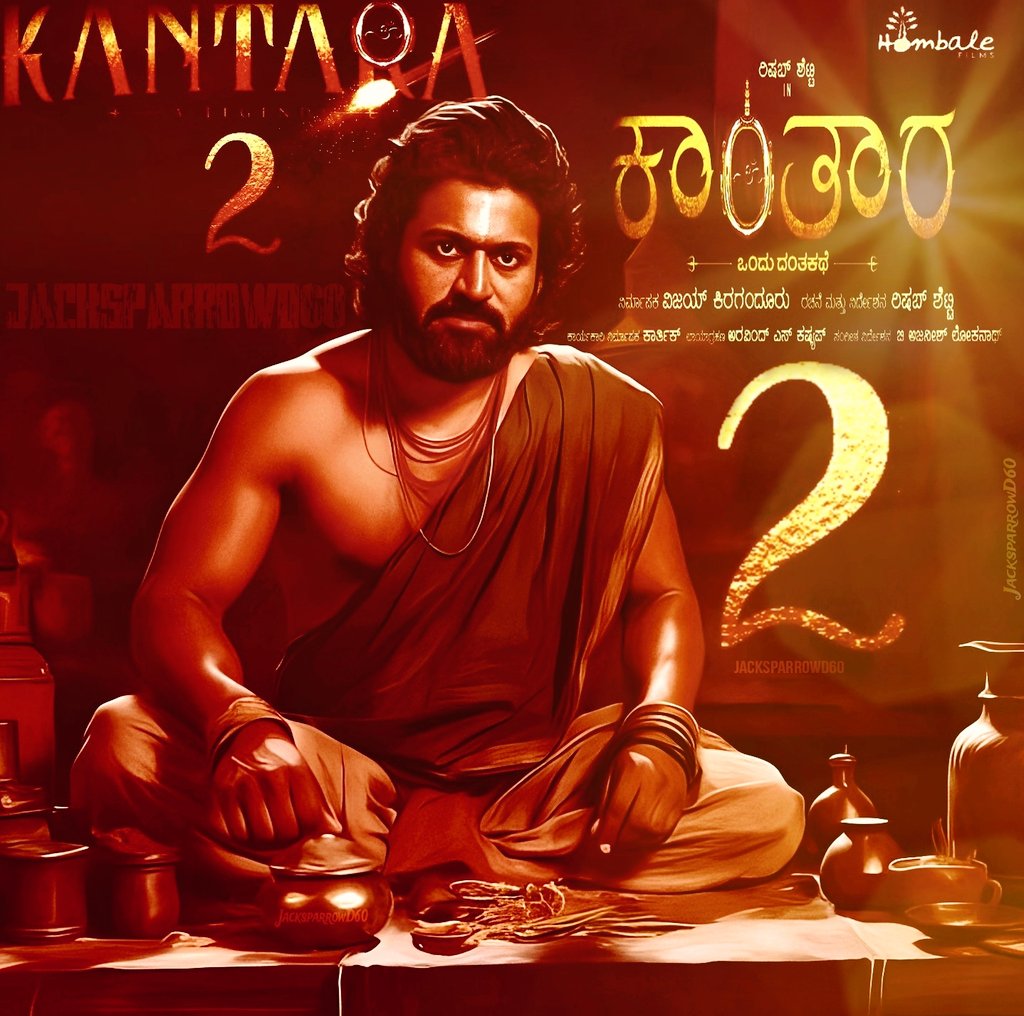 ...
Unveiling the poster of #KantaraPrequel 

 #Kantara2 shooting starts soon...

@shetty_rishab ❤️‍🔥
#Rishabshetty 
#Hombalefilms 
#KantaraTheLegend 
#Kantara