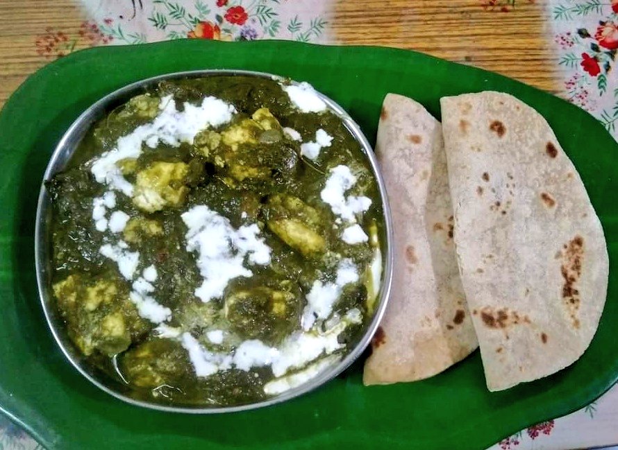 StalinforINDIA's tweet photo. #Simple_Breakfast
Roti with palak paneer
A nourishing breakfast sets the tone for a productive day. https://t.co/O4WNGM9GLr