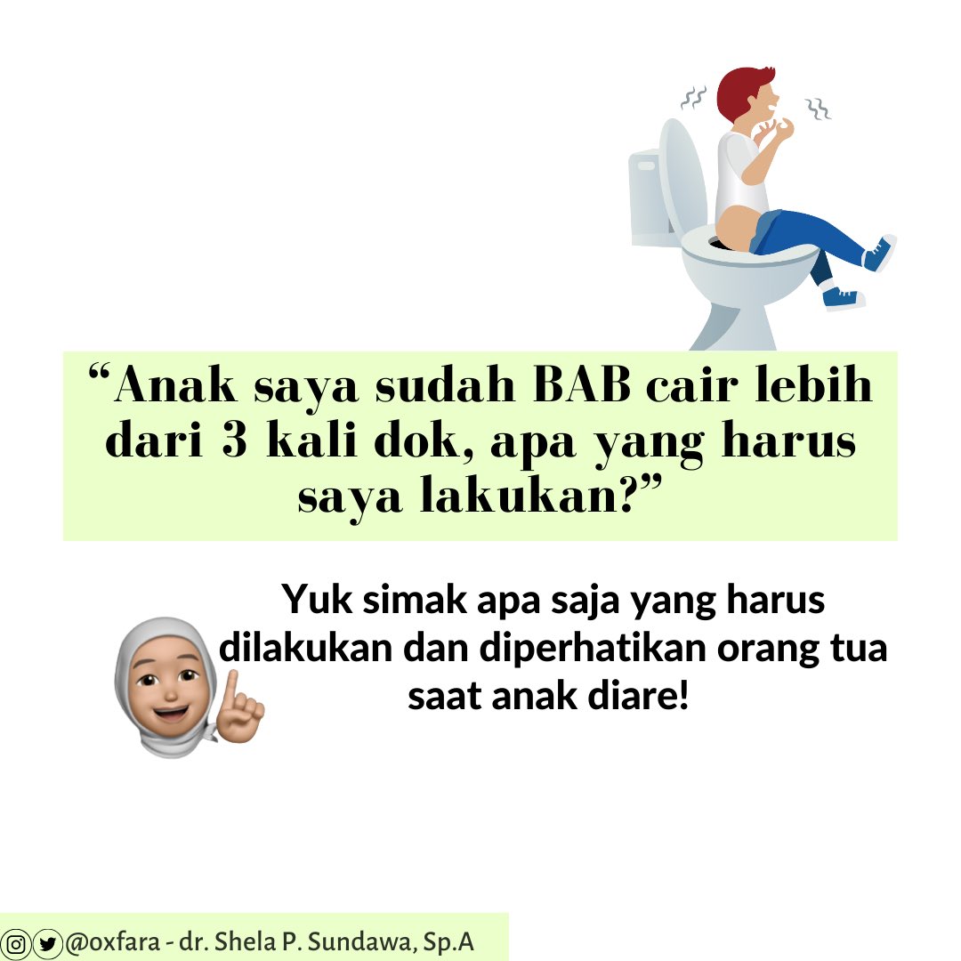 Kemarin ada teman sejawat dokter yg cerita pasiennya meninggal karena terlambat dibawa saat diare &amp; penanganan awal di rumah yg kurang memedai. Sepertinya diare terdengar seperti masalah yang sepele, tapi u/ anak kondisi ini bisa mematikan. 

Yuk kita bahas penanganan awal diare