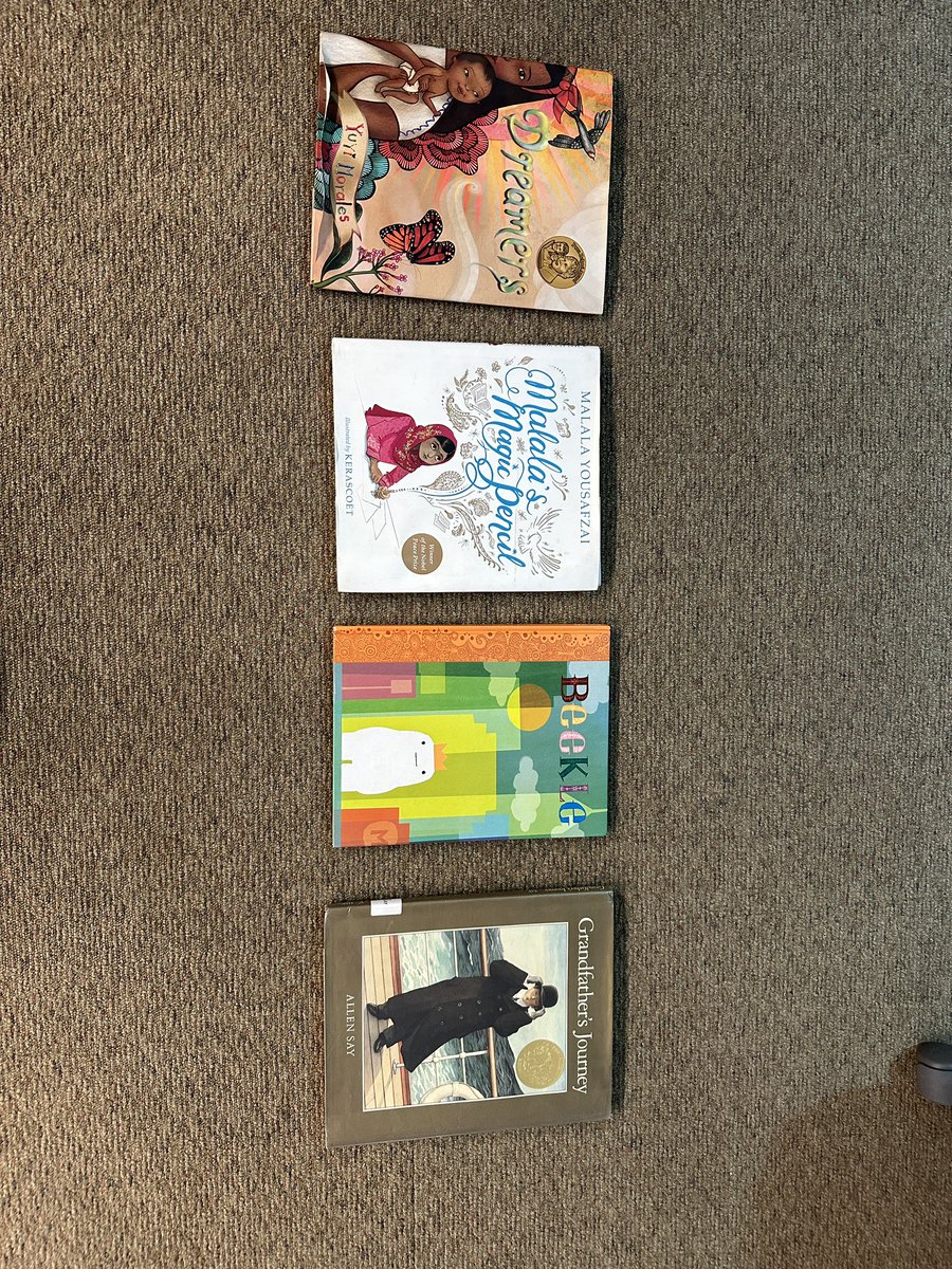 NIS_Grade3's tweet photo. “Grandfathers journey reminds me of the book Dreamers because both characters went to a new country and had a journey.” We introduced text to text connections today and found out Grandfather’s Journey connected to over 5 different books we had read this year. #readersworkshop https://t.co/J0PEn5Rtzl