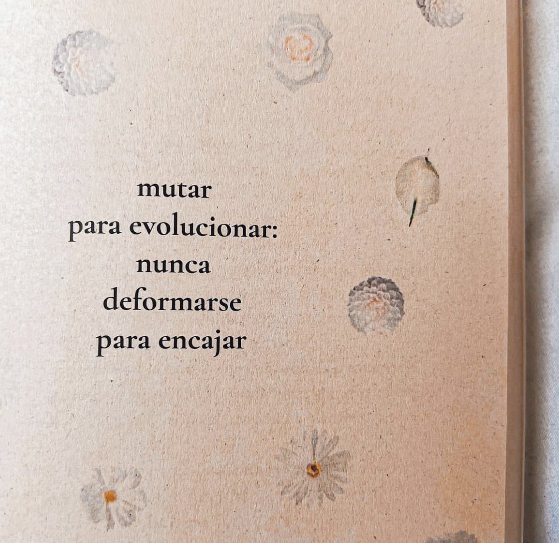 nunca 
deformarse 
para encajar
Autor: <a href="/guidomessina/">Guido Messina</a> 
#cementeriodelibros