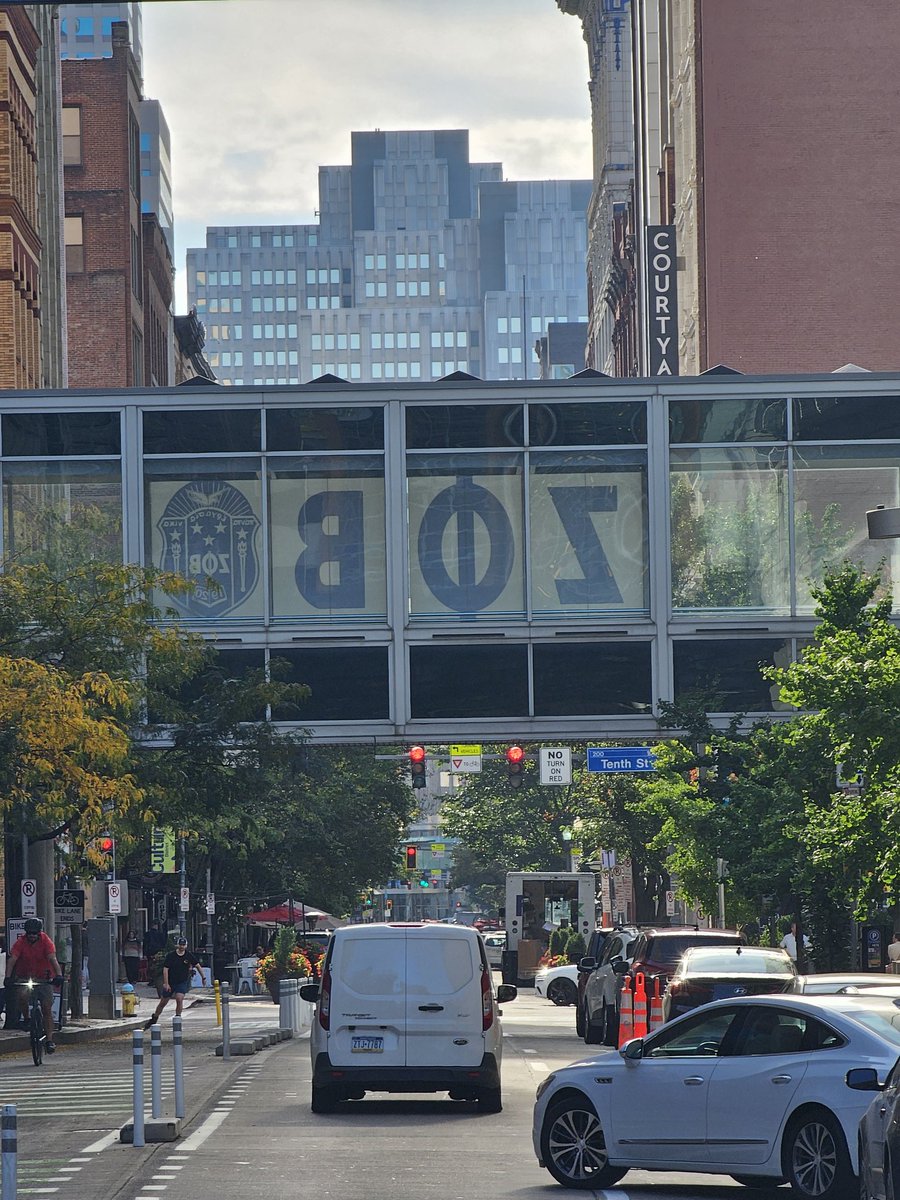 BrandTran's tweet image. #ZOB (Bus Center) in #Pittsburgh? Is this for an #Oktoberfest celebration?