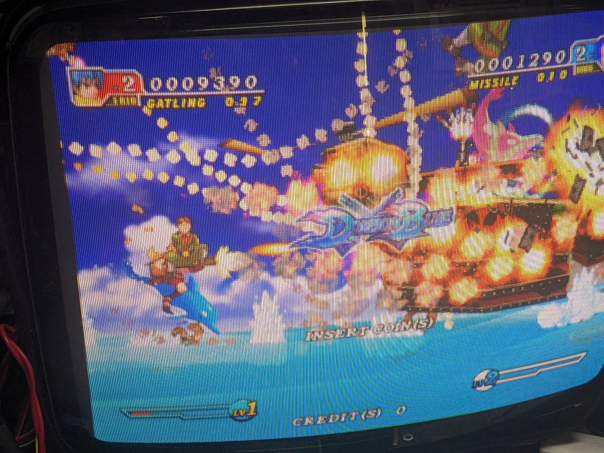 シノー　ドルフィンブルー　アーケードゲーム基板 サミーのアーケードシステム基板、アトミスウェイブの『ドルフィン