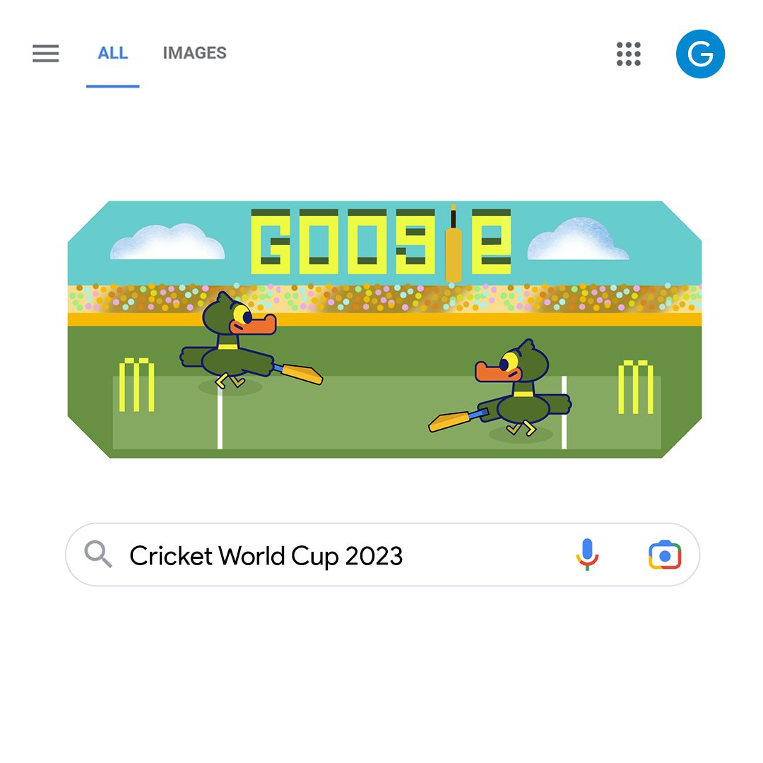 Minha pontuação no Google Doodle Críquete! 