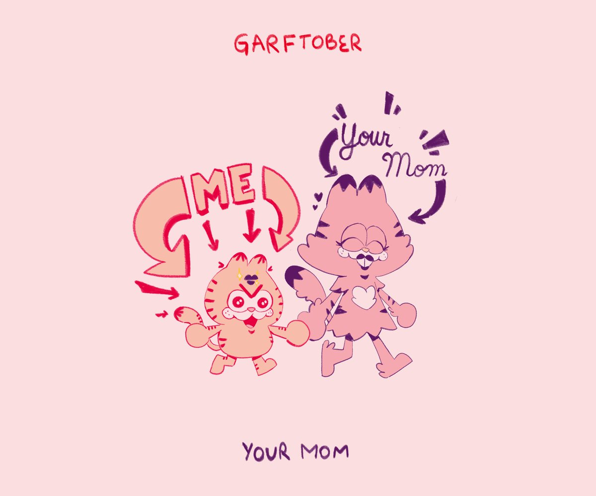 Day 5 of #garftober with your mom >:D