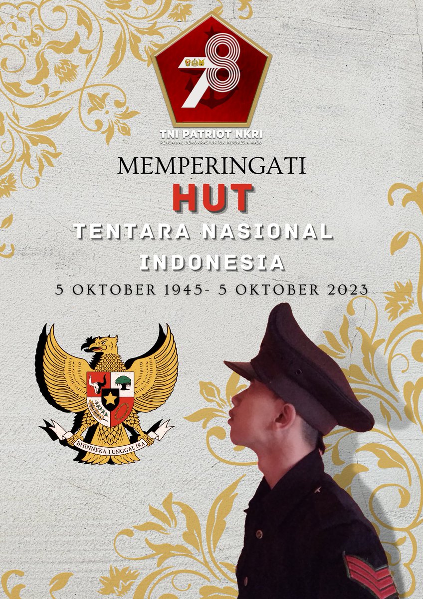 DIRGAHAYU TNI !
apa mungkin kembali ke DWI FUNGSI ABRI ?

#HUTTNI