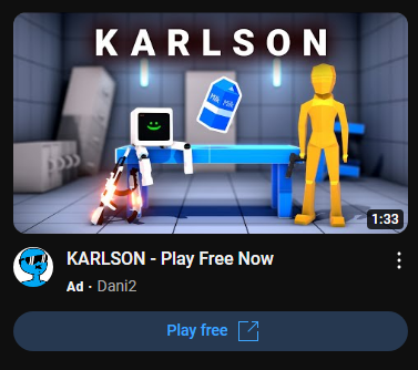 Got an ad for Karlson today on YT. is it a sign? #Karlson