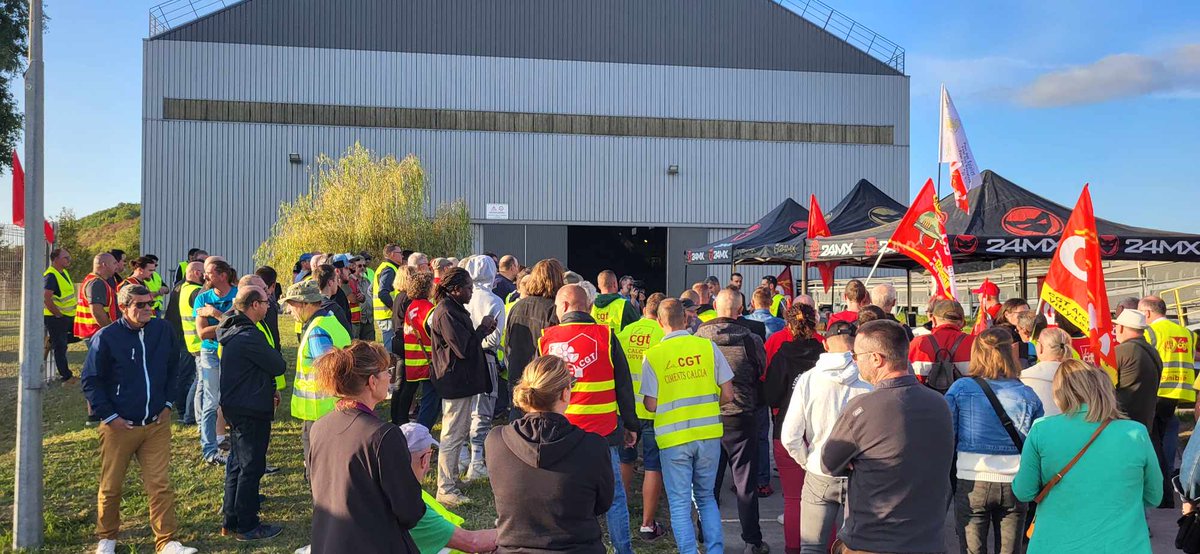 CalciaCgt's tweet photo. 30e jour de #greve pour les #salariés de la #cimenterie #Calcia #HeidelbergMaterials à #Couvrot. Plus que jamais la #CGT dans la lutte pour obtenir de meilleures conditions de travail, l'apaisement du climat social, le respect des travailleurs ✊ https://t.co/QS0aOUO08P