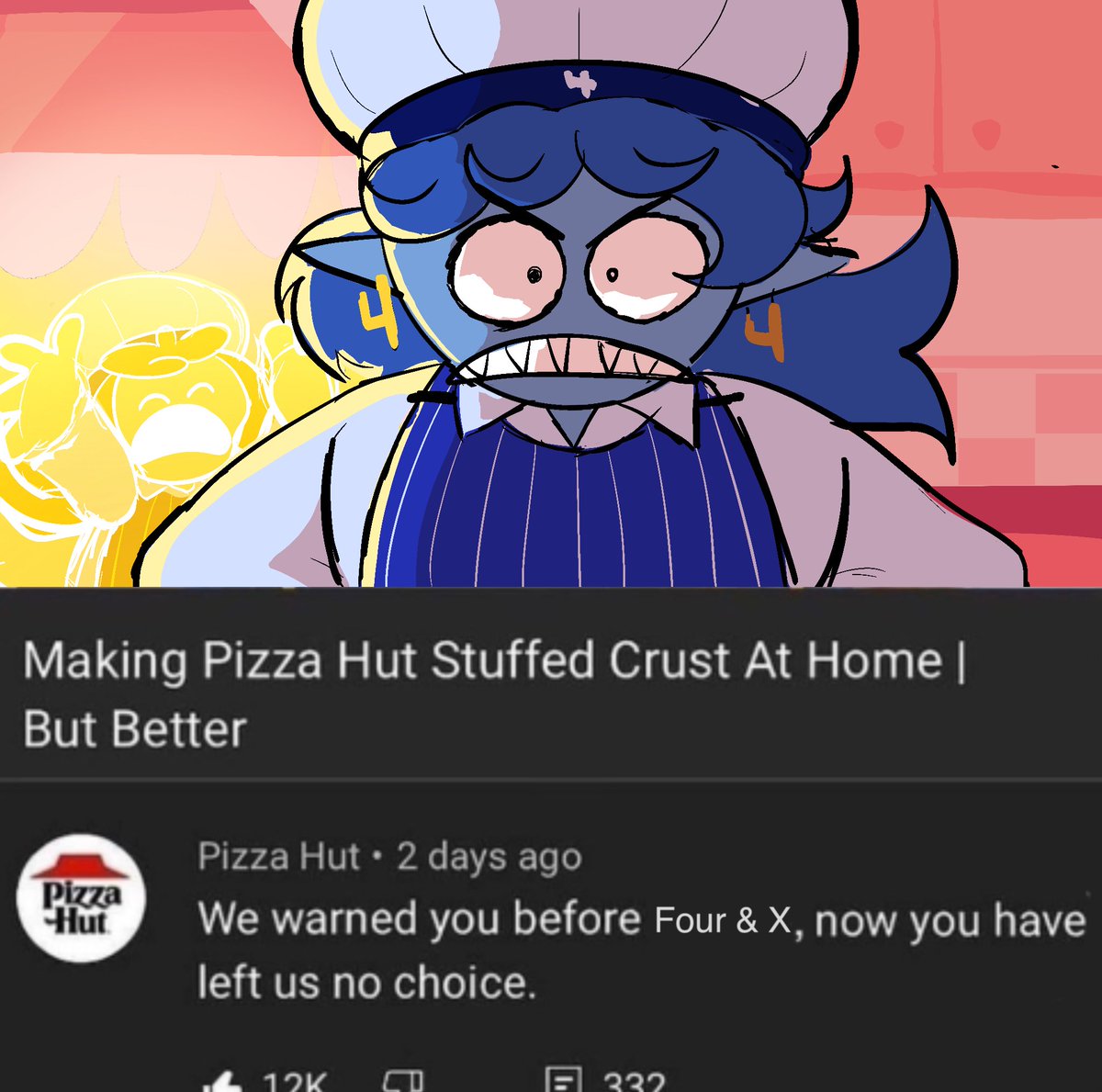 Whoever made Four and X chefs in Tpot, Thank you 💙💕 #bfb #tpot