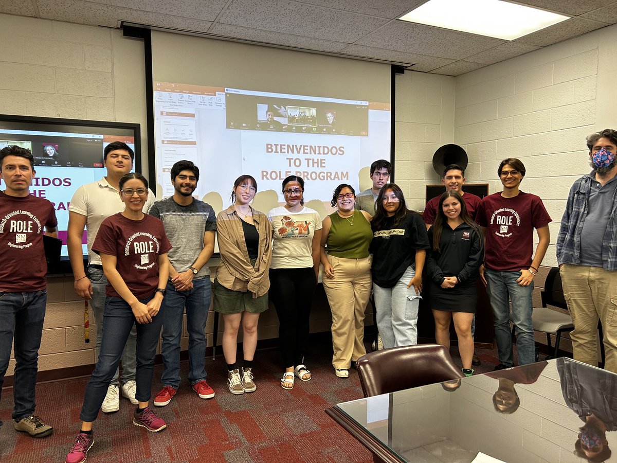 nmsu_role's tweet photo. So excited to start the 2023-2024 cohort and can’t wait to see how this group progresses!! https://t.co/jeRuGtocKq