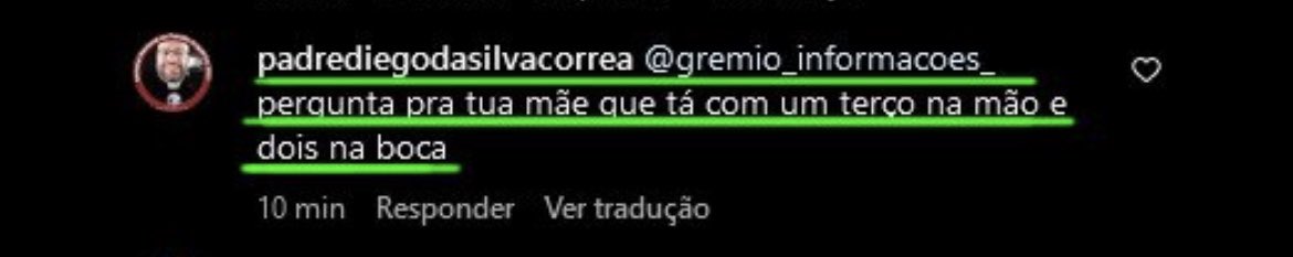 deeliessice's tweet photo. O Internacional levou esse "Padre" pra rezar no gramado do Beira-Rio antes do jogo contra o Fluminense.

Grande "padre" esse daí.

DEUS pune. DEUS puniu. https://t.co/AsC5t8qr1q