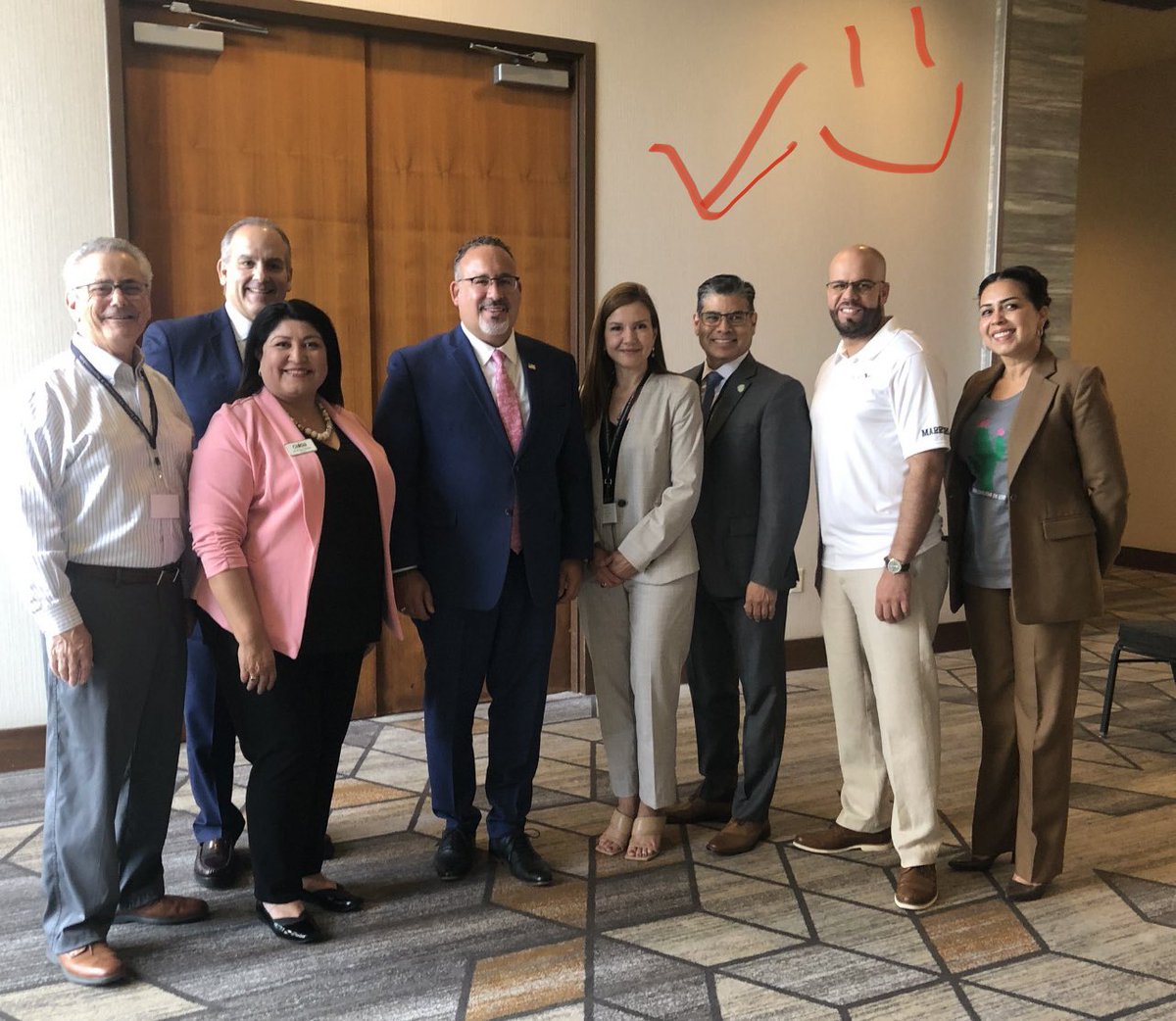 MrsCastaneda40's tweet photo. Dr. Ventura, my Nino, with some pretty cool people that always keep students at the front and center of what’s our purpose. #ALAS #calsa #hebelievedinme #mentor https://t.co/1Gt6Ztcawy