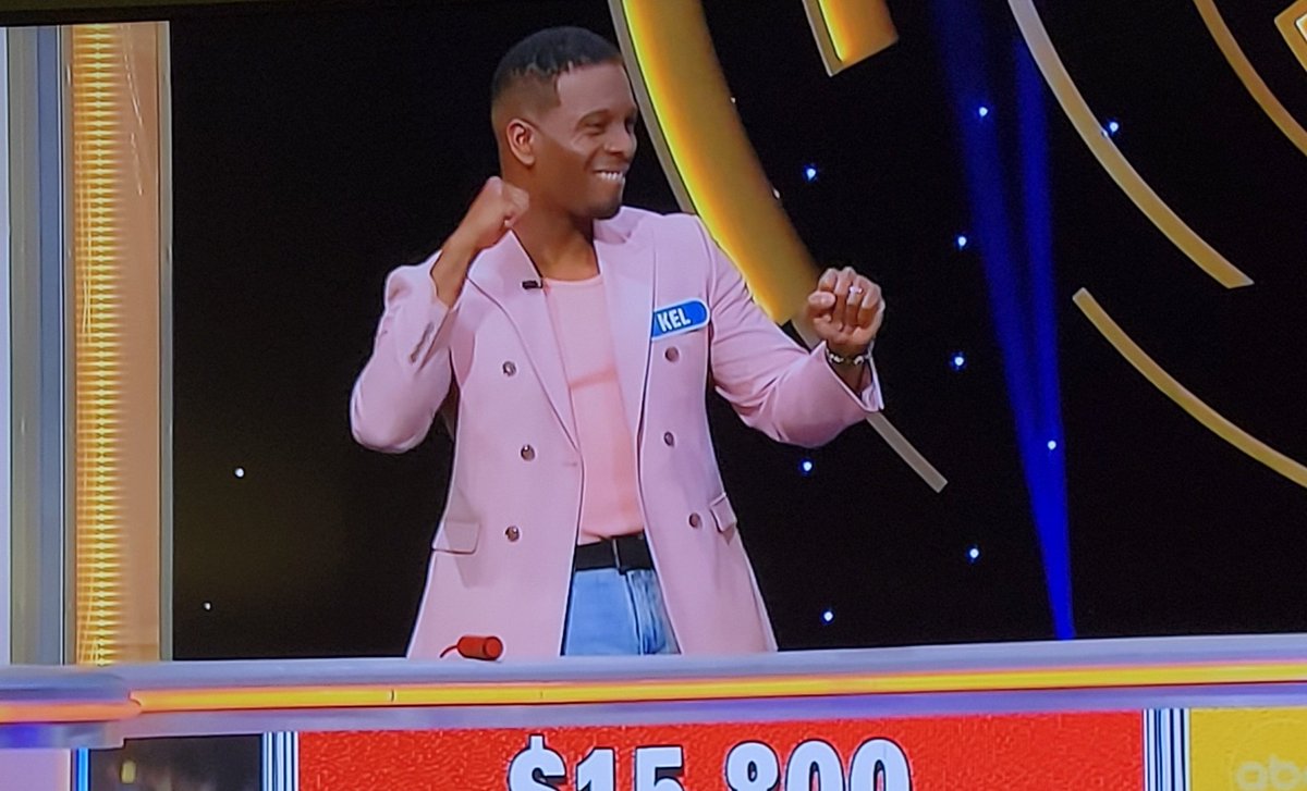 🩷 @Iamkelmitchell was delightful on @celebritywof!  #CelebrityWheelofFortune