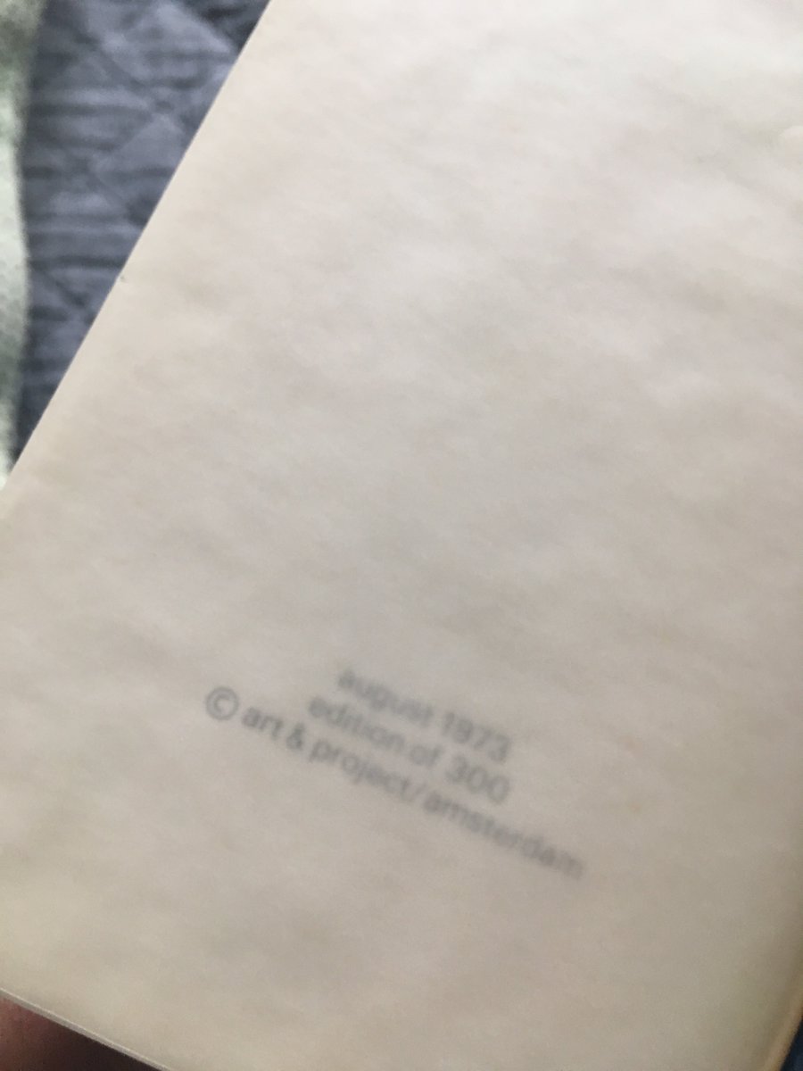 Richard Long, From Along a Riverbank, 1971, dried leaves on paper, collection <a href="/krollermuller/">Kröller-Müller Museum</a>.
Richard Long, From Around a Lake, 1973, Art &amp; Project, 1973, in my archive, from the former collection of Gerard Vermeulen.