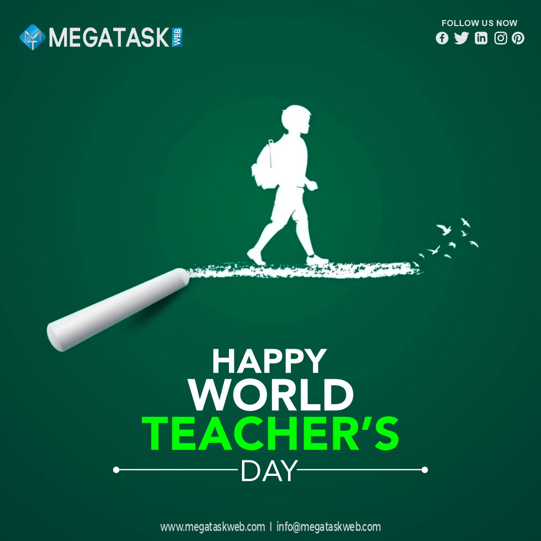 megatask_dubai0's tweet photo. To the mentors who inspire greatness, Happy World Teachersโ Day! ๐
#megatask #megataskweb #teacherdaycelebration #Mark #mentorship #happyworldteachersday https://t.co/HLrG84ez32
