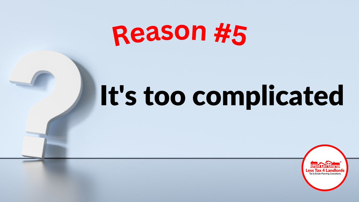 Top 5 reasons why Landlords put off Succession Planning!
Coming in at number 5...

*Rankings according to Handelsbanken Property Survey Report 2022
#landlords #successionplanning #estateplanning