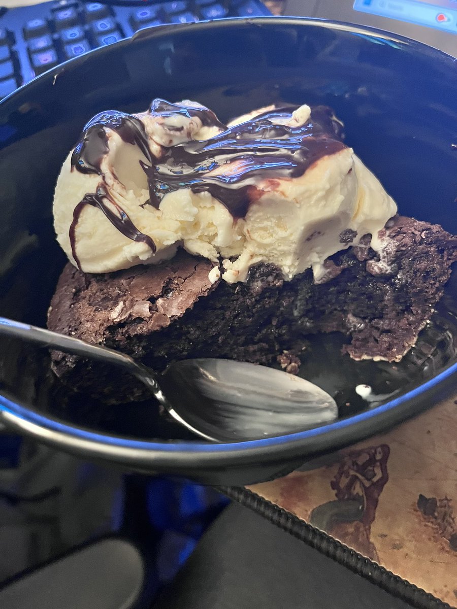 made myself a lil treat to celebrate as midnight hit