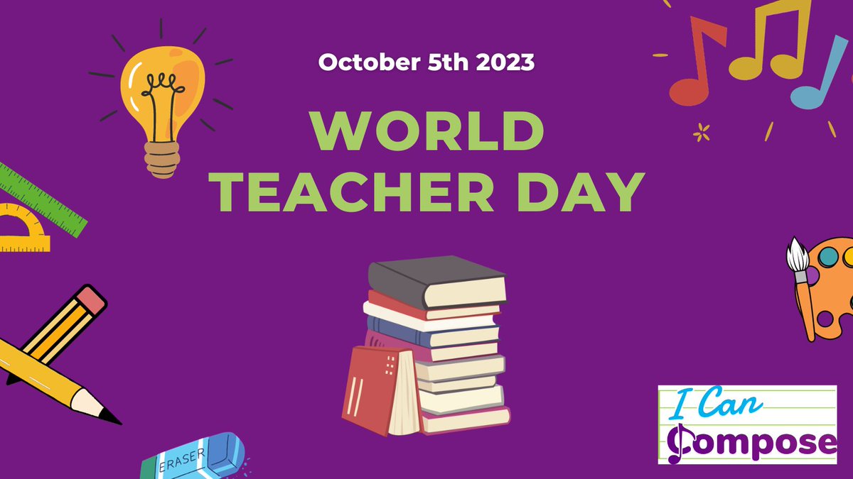 A big shout out to all the fantastic music teachers who inspire their students day in day out and create musical experiences that they will remember far beyond their school days. You are awesome!

#WorldTeacherDay