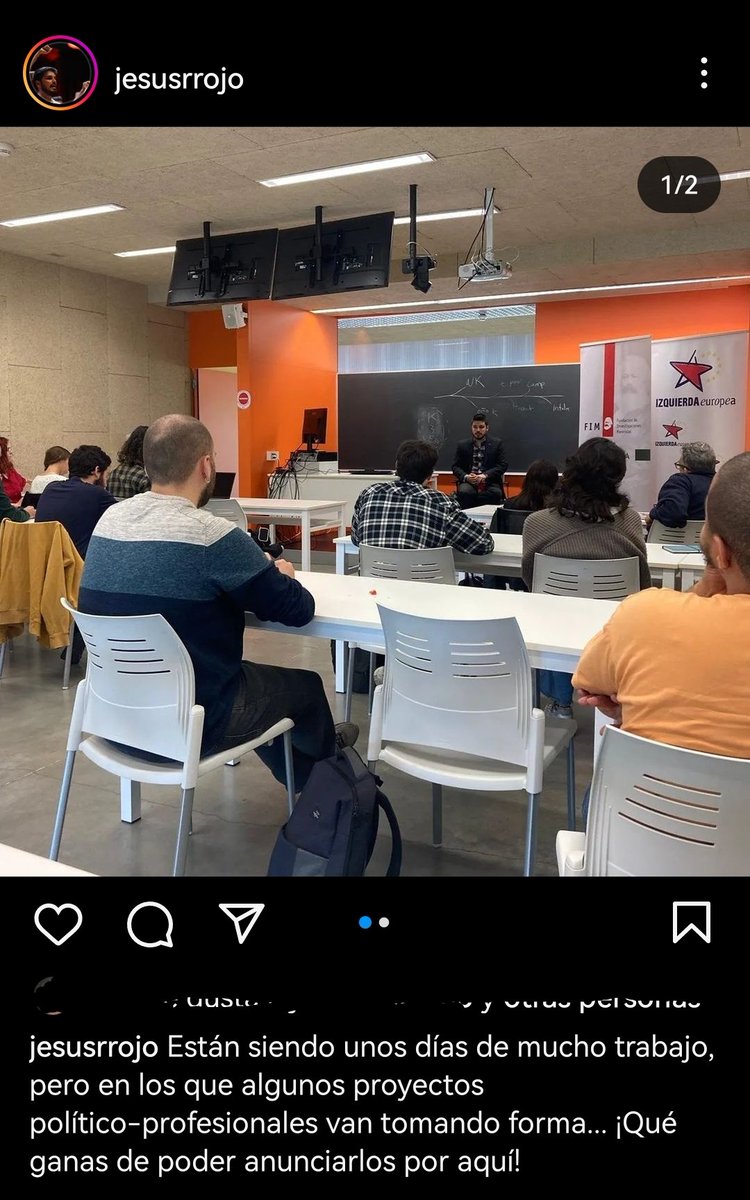 cesar91hm's tweet photo. Enhorabuena por haber avanzado en tus proyectos "político-profesionales". https://t.co/HZ6IYOjLbq