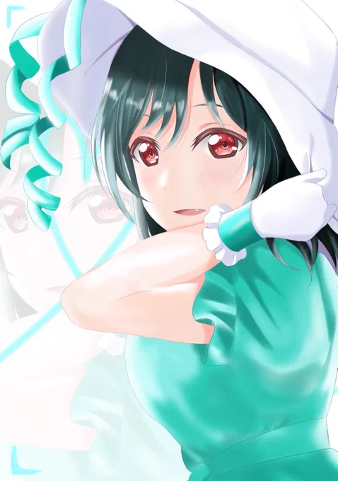 栞子ちゃん誕生日おめでとう!! 遅くなった上に再掲絵でごめんね…  #三船栞子生誕祭2023 #三船栞子誕生祭2023