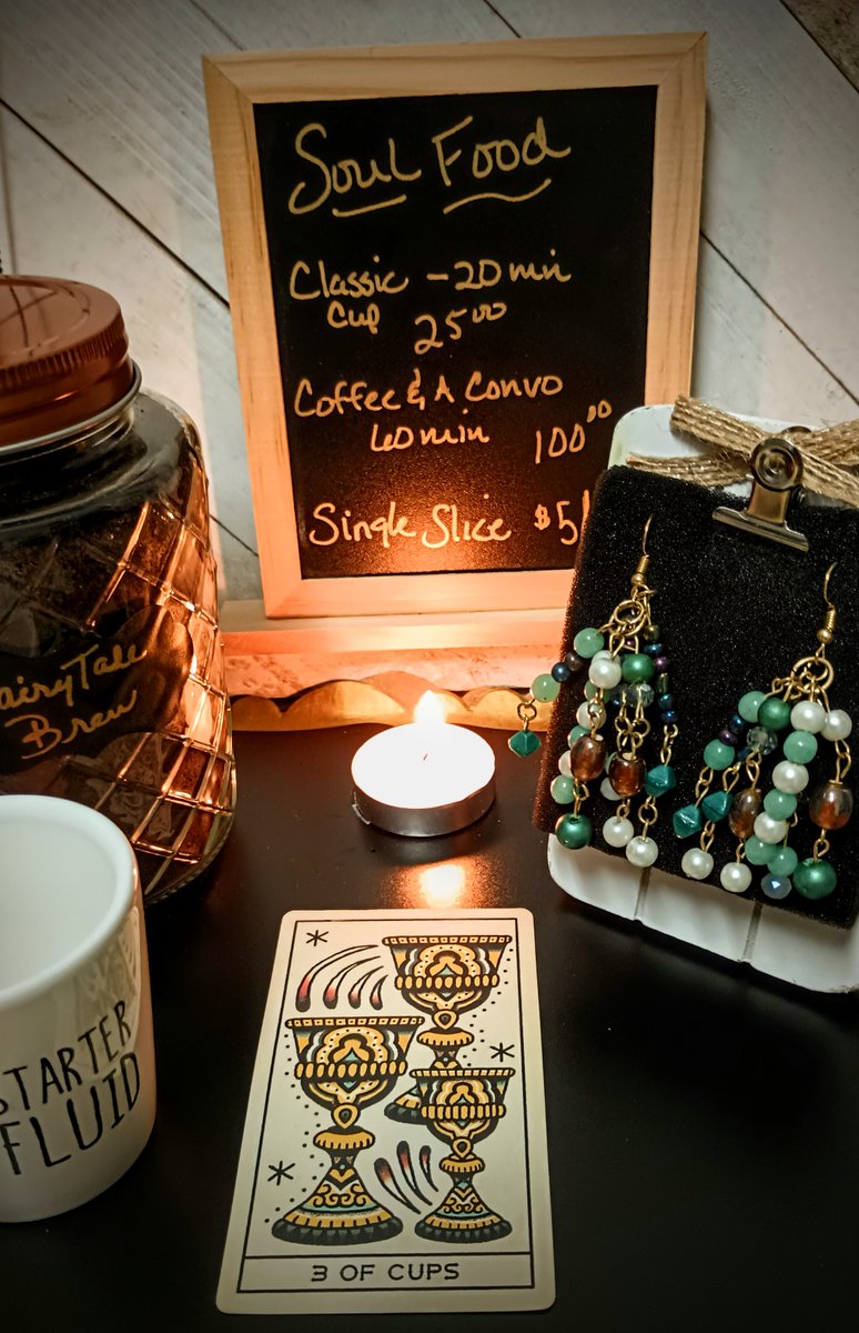 with_enchanted's tweet image. Self Read Starter Fluid 😌😏✨💙☕️☕️💙✨

#selfread @intuition #3ofcups #GoodMorningTwitterWorld #tarot #soulfood #coffeeandaconvo #coffeeandasmoke #followme #dailytarot