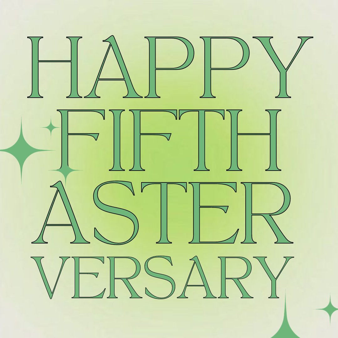 CAsteraoth18's tweet photo. Asters turn 5! 🥳

Happy 5th anniversary, Asters! Cheers to more years. Thank you for the friendship we created. Let's continue supporting asteraoth and her stories. 💗 #Happy5thASTERversary  🪷 https://t.co/F7DAShvfuV