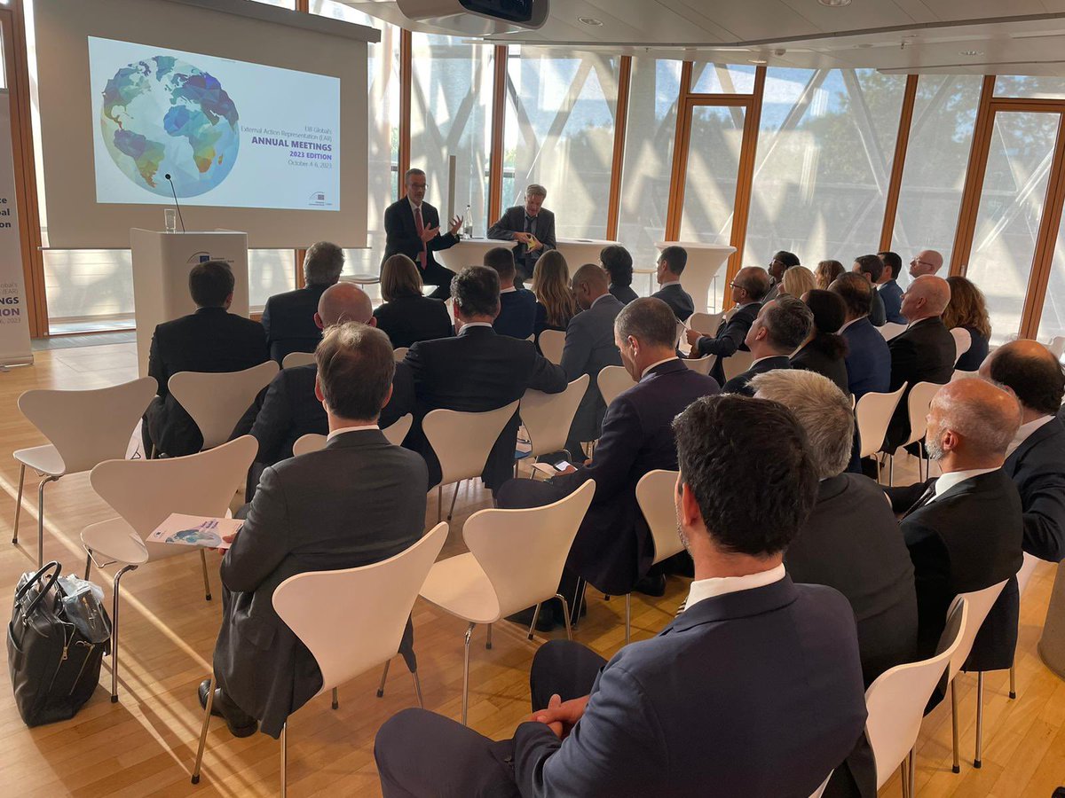 <a href="/EIBGlobal/">EIB Global - account inactive</a> EAR Annual Meetings 2023! 🌍 Our Heads of offices from around the world have gathered at our HQ in Luxembourg for 3 days of deep reflection, discussions, exchanges, and debates. Thank you to all our external partners and the amazing <a href="/EIB/">European Investment Bank</a> team! 
#EIB #EIBGlobal