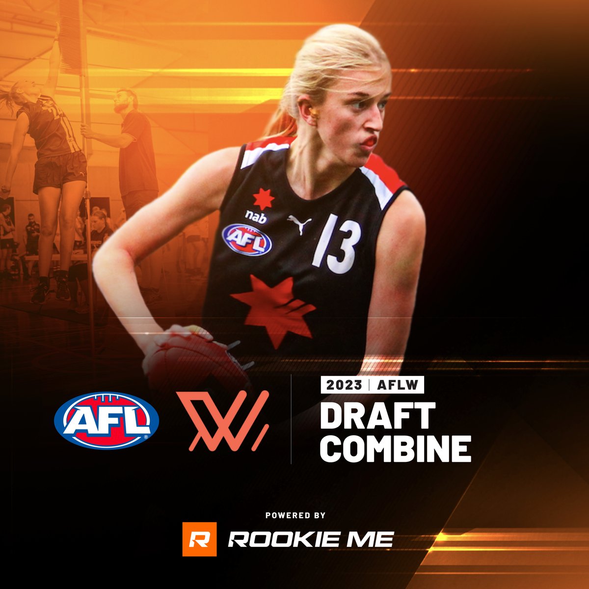 Rookie Me (@rookieme) on Twitter photo After we host both the AFL National and State combines, we have the opportunity to see 40 of Victoria and Tasmania's most talented draft-age girls footballers for the 2023 <a href="/aflwomens/">AFL Women's</a> Draft Combine.
Join us in celebrating the future stars of women's football. After we host both the AFL National and State combines, we have the opportunity to see 40 of Victoria and Tasmania's most talented draft-age girls footballers for the 2023 <a href="/aflwomens/">AFL Women's</a> Draft Combine.
Join us in celebrating the future stars of women's football.