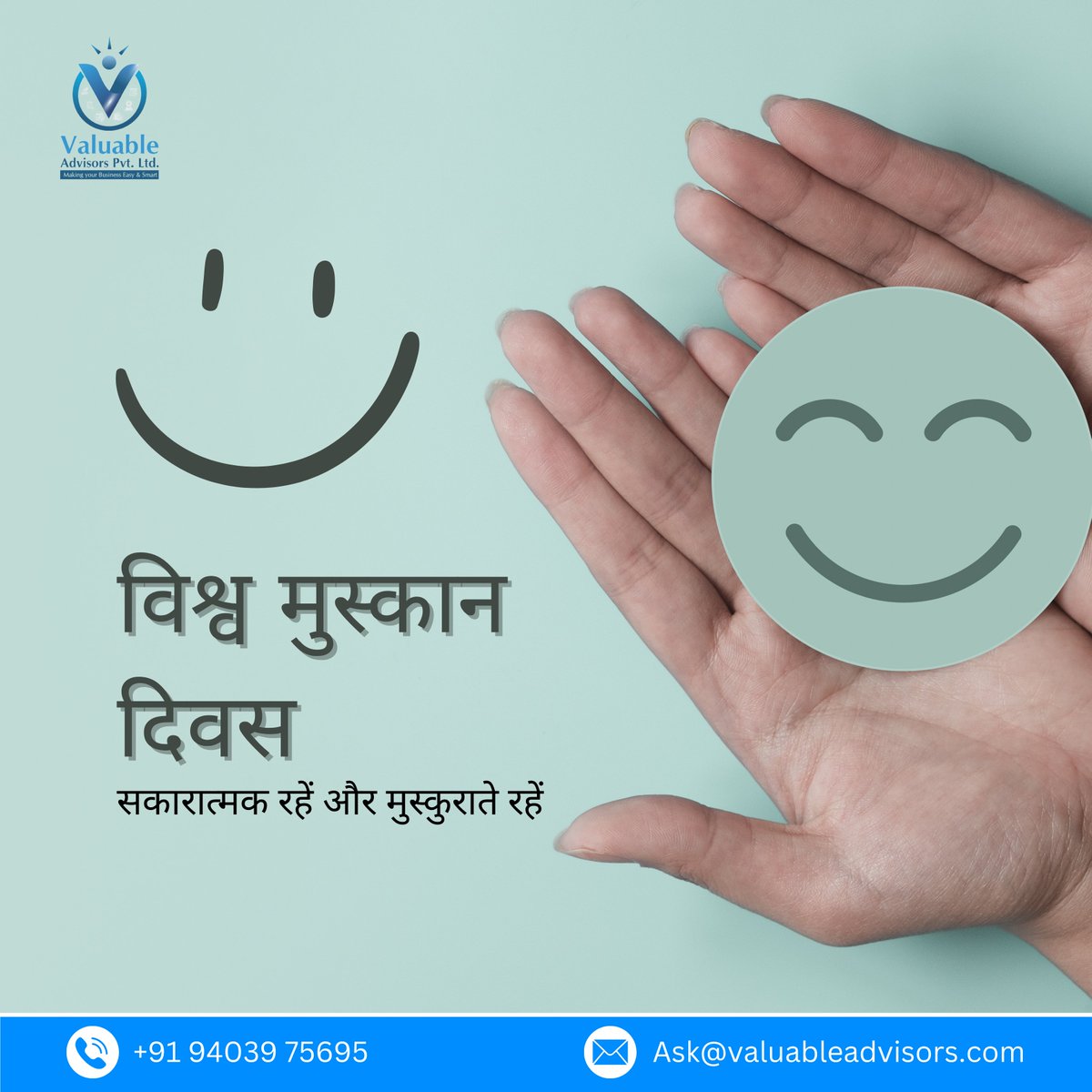 Valuable1908's tweet photo. विश्व मुस्कान दिवस.🌎😀
#WorldSmileDay    #Smile  #smiley  #vapl #Accounting 
#MissionRaniganj #GOLD #EDRaid #Tiger3Trailer https://t.co/t8HxY4v9oM