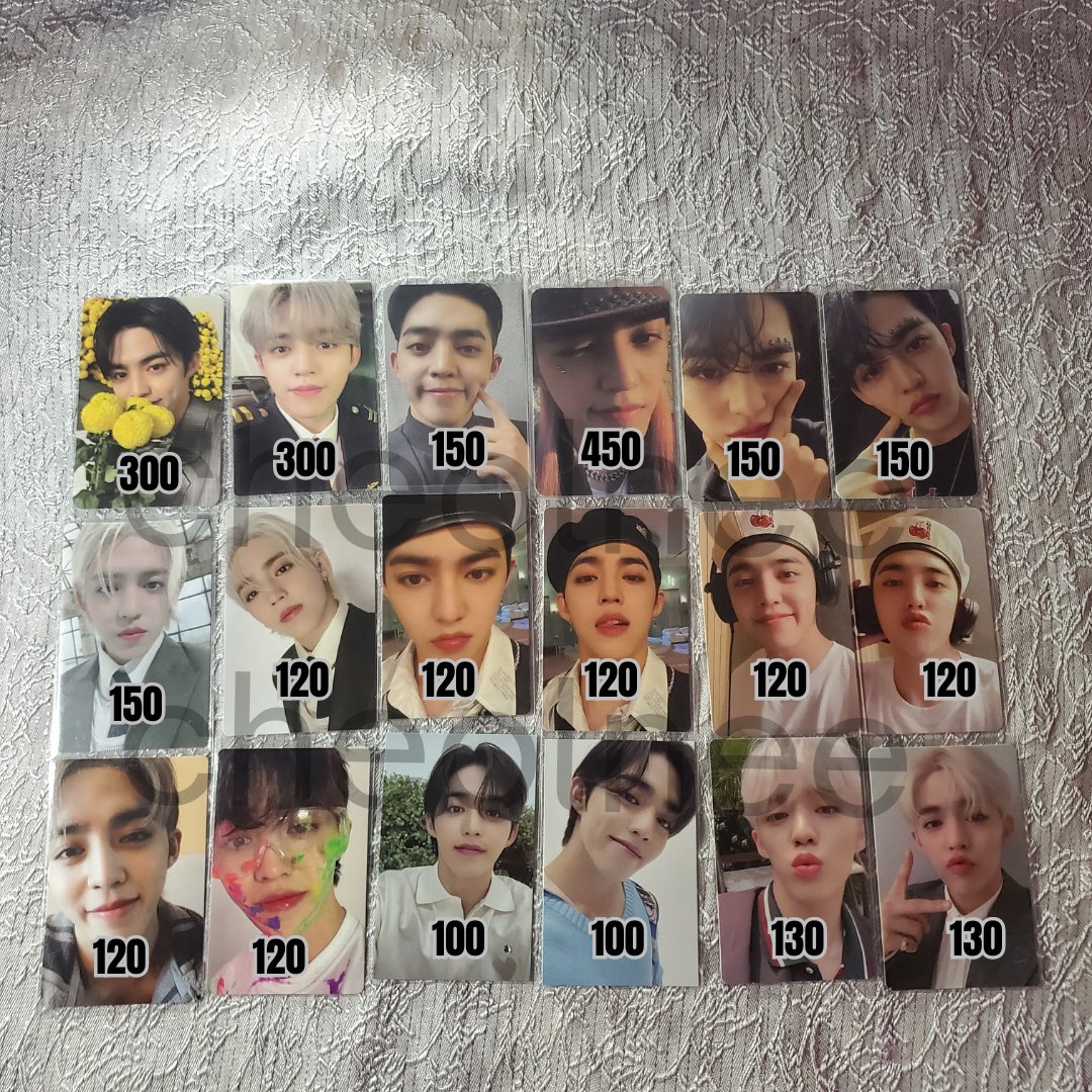 cheolnee's tweet photo. ⊹ ∘ wts lfb declutter ph #allykalakalan 

assorted photocards  ☻
𓂋 mint condi
𓂋 can tingi (prio set taker)
𓂋 reply / dm to claim
𓂋 mod : sco &amp; jnt
𖥻 wts lfb ph svt fts carat caratbong ver nct 127 skz twice ateez taeil mark kenji doyoung enhypen heeseung nayeon mina https://t.co/1dqWBxJbDN