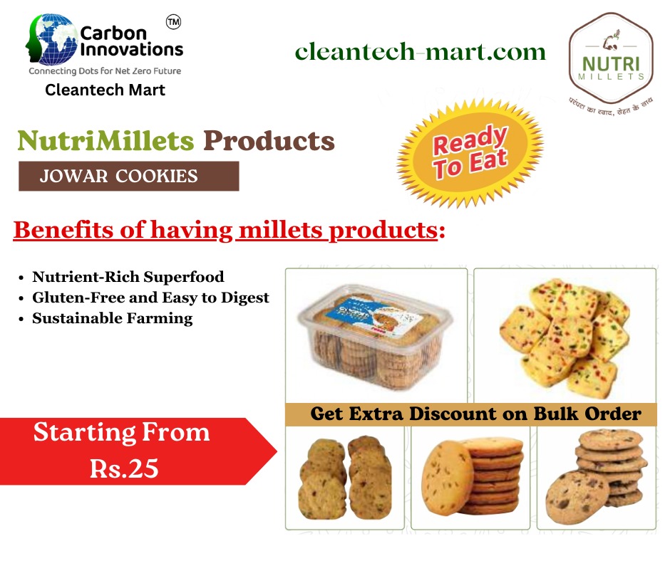 TheDealers8's tweet photo. 🍪 Enjoy the Wholesome Goodness of NutriMillets® Jowar Cookies! Starting from just Rs. 25/- 🌾 on https://t.co/BvO1nx448X
#NutriMillets #JowarCookies #HealthySnacking #TraditionalGoodness #CleantechMart https://t.co/jYnlIMtgWY